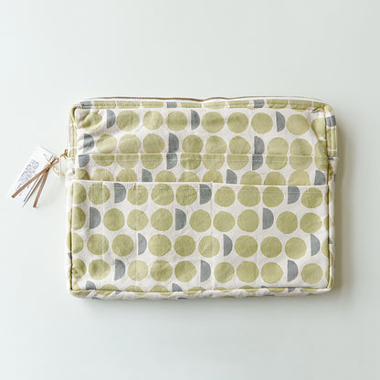 Sac en coton fleuri imprimé à la main en Série japonaise Horn