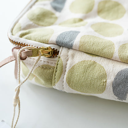 Sac en coton fleuri imprimé à la main en Série japonaise Horn