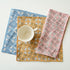 Serviette japonaise en coton imprimé à la main 