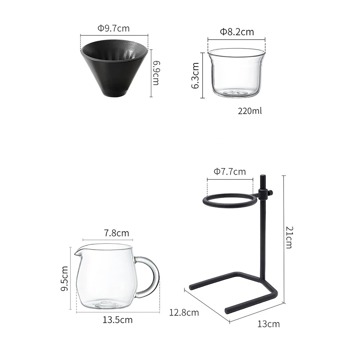 Set de café filtre Shimoyama 