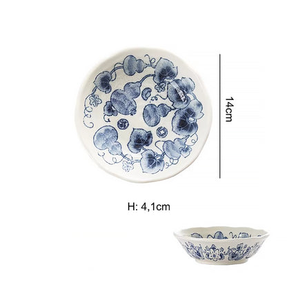 Vaisselle Minoyaki motif calebasse porte-bonheur