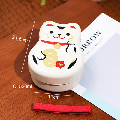 Boîte à bento Maneki-Neko par Hakoya