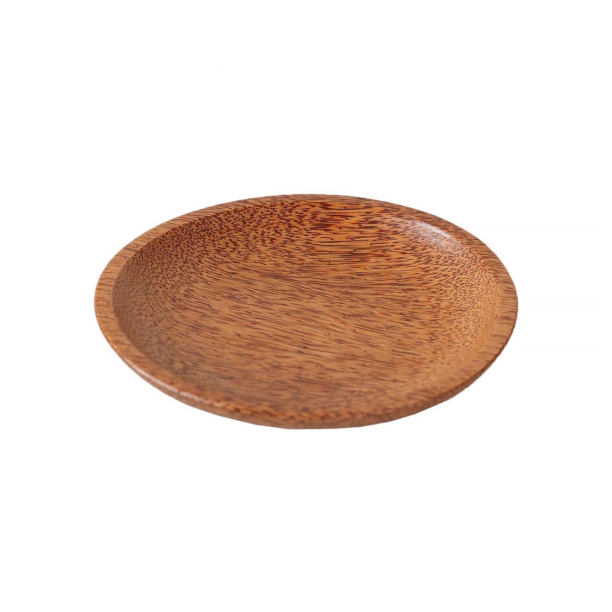 Assiette en bois de coco naturel