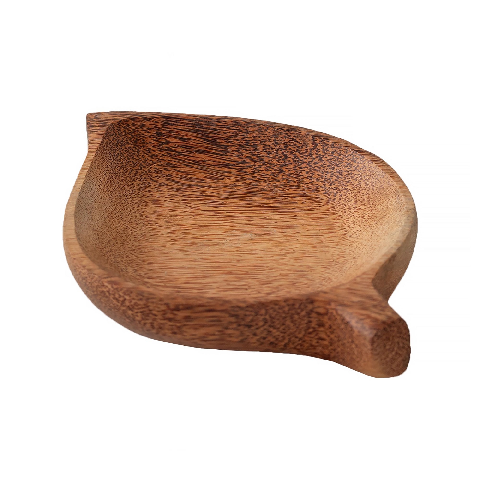 Assiette en bois de coco naturel