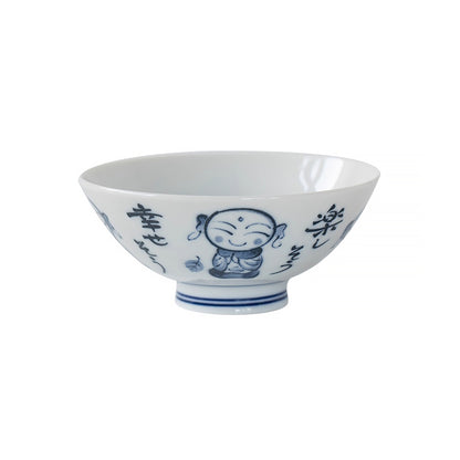 Bol en porcelaine Minoyaki série “Bonne Fortune”