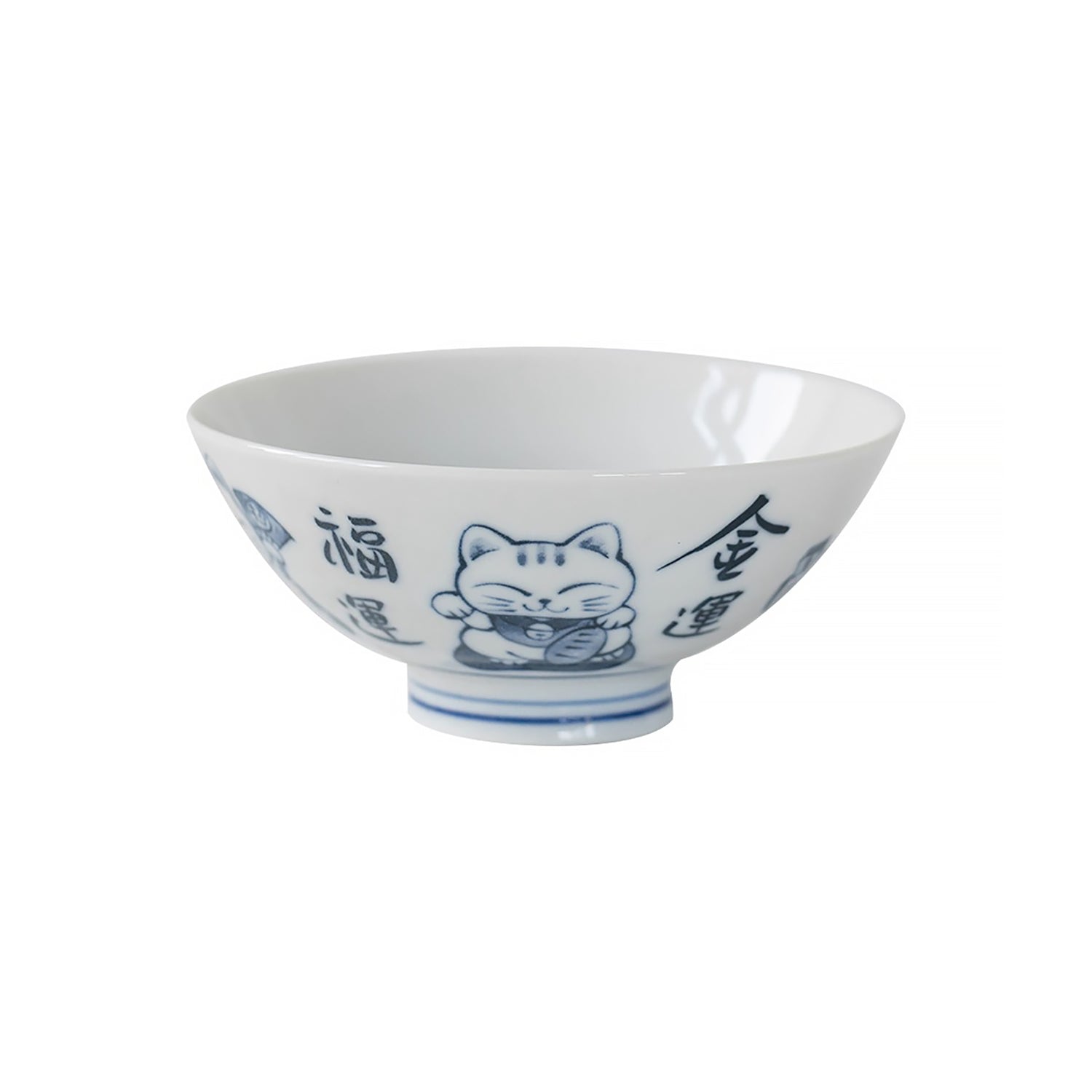 Bol en porcelaine Minoyaki série “Bonne Fortune”