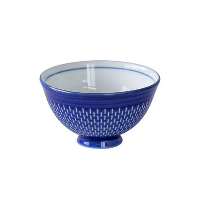 Bol en céramique Minoyaki avec motif floraux