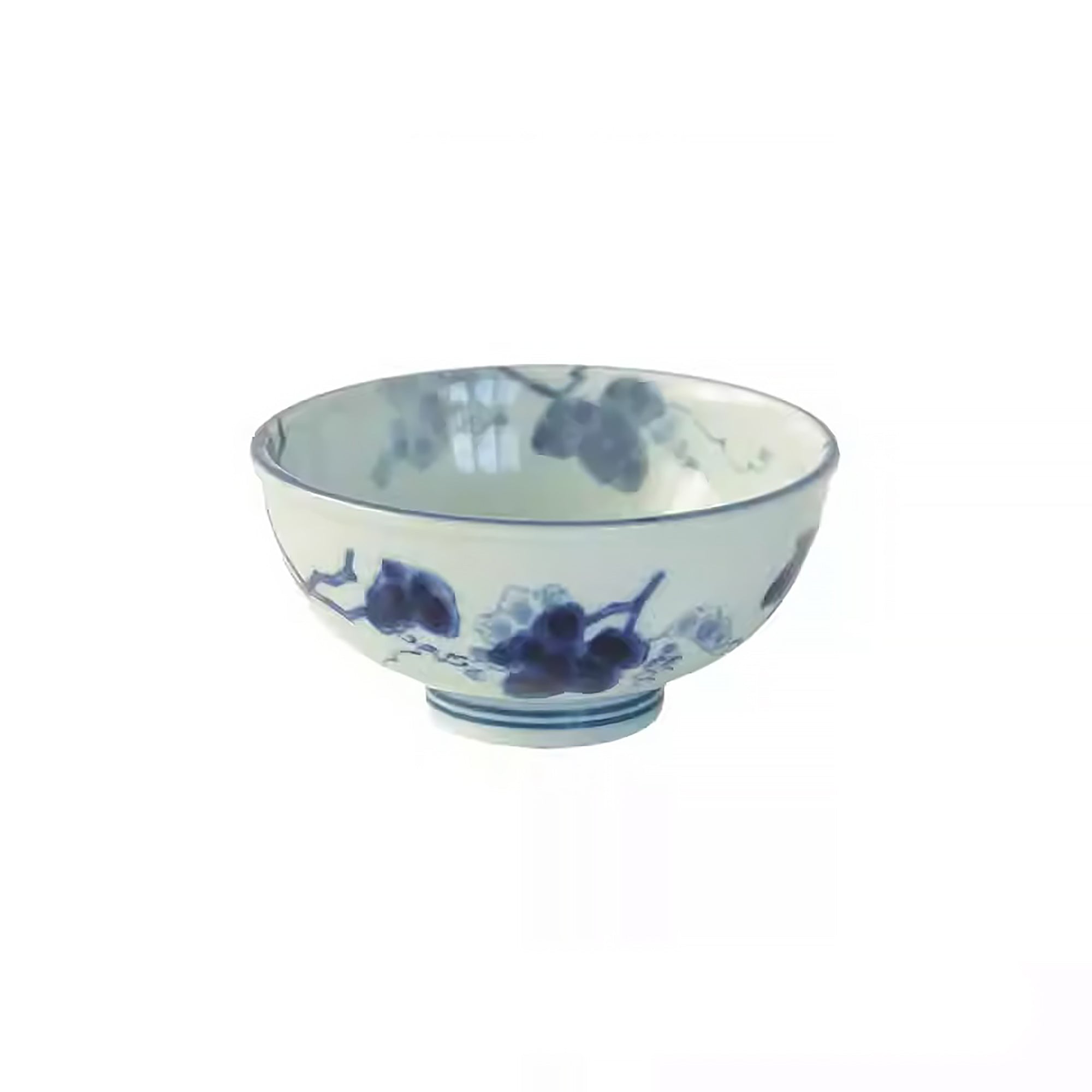 Vaisselle Minoyaki à motif bleu indigo “Kasuri”