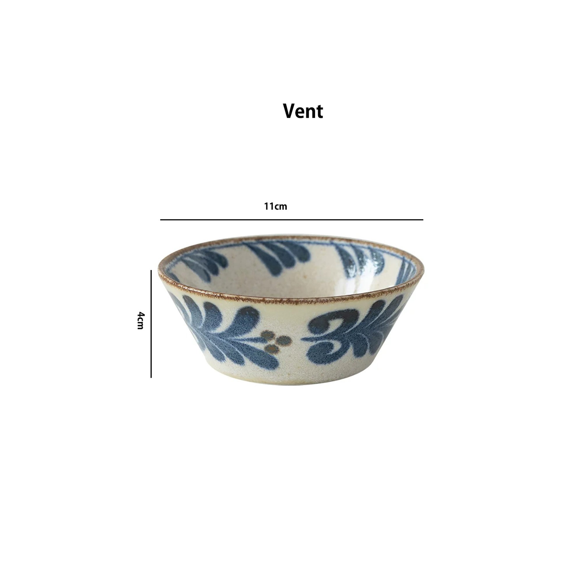Ramenschale mit "Natur"-Design