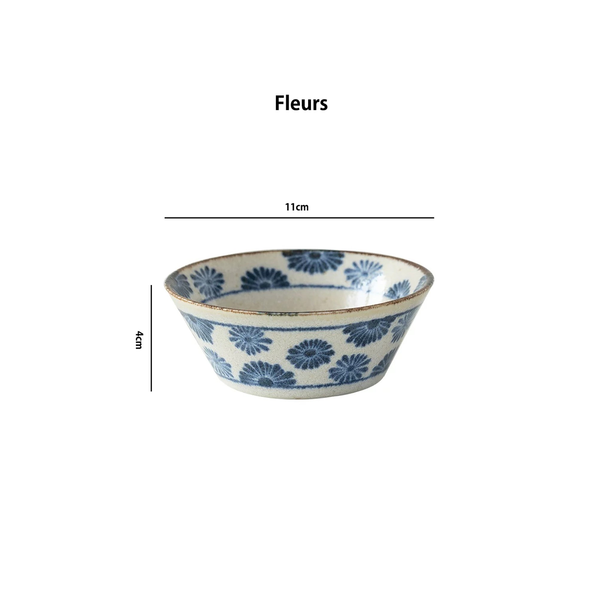Ramenschale mit "Natur"-Design