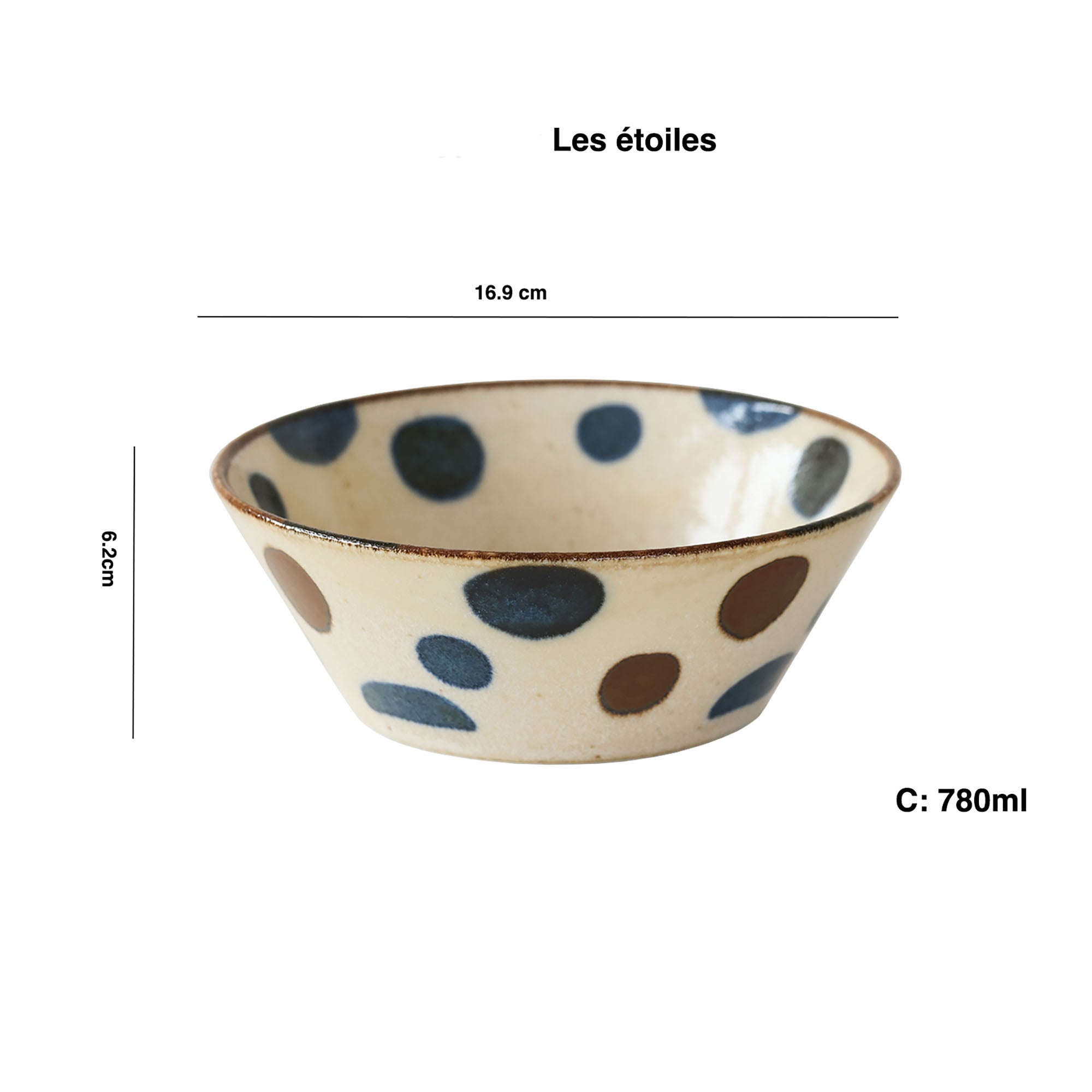 Ramenschale mit "Natur"-Design