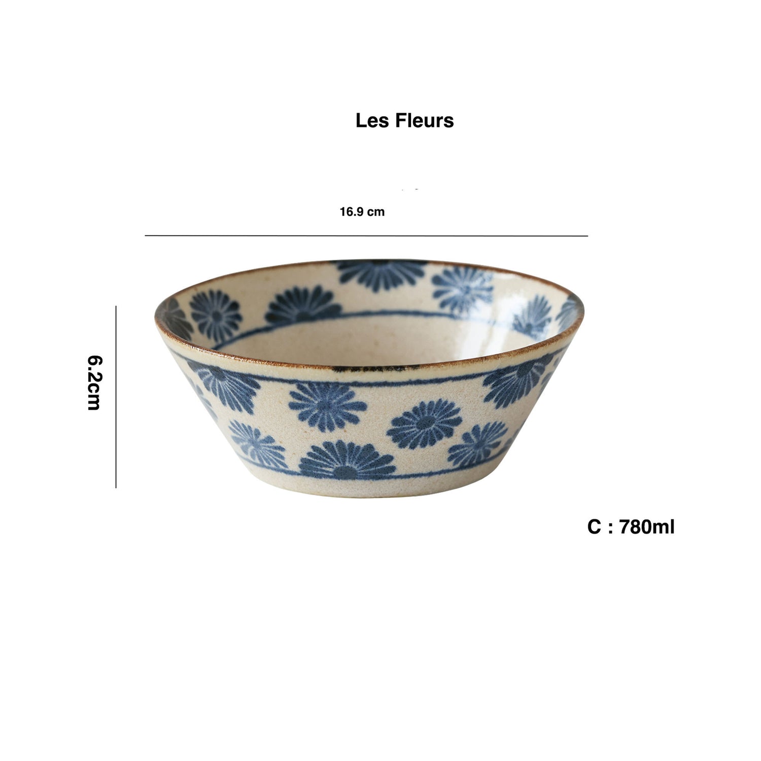 Ramenschale mit "Natur"-Design