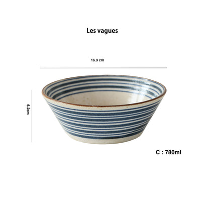 Ramenschale mit "Natur"-Design