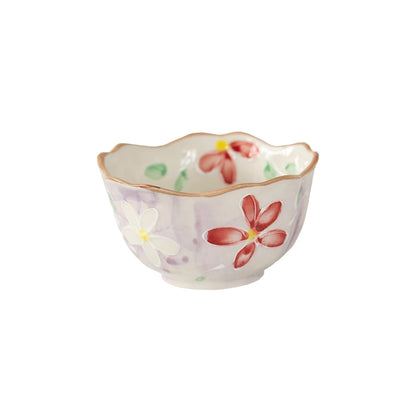 Petit bol en céramique en forme de fleur