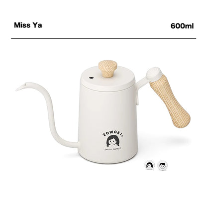 Cafetière Moka au Design Minimaliste Japonais