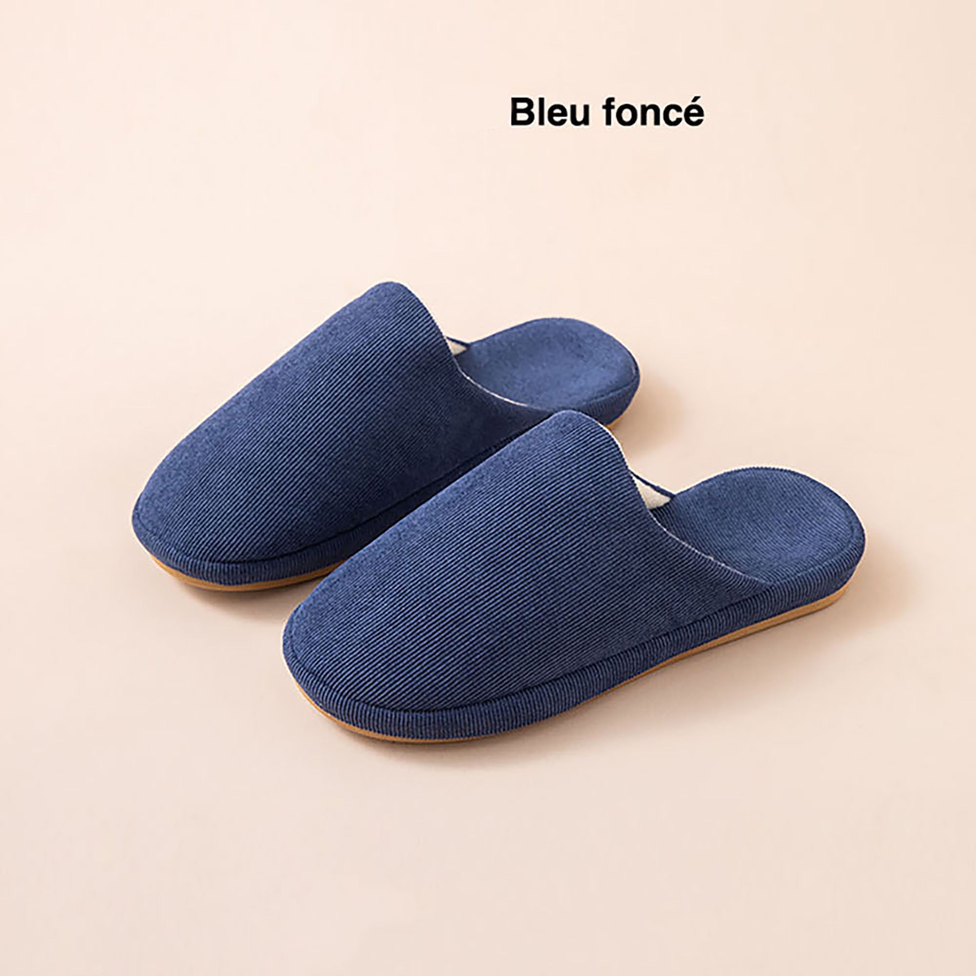 CHAUSSON en VELOUR au bout FERME