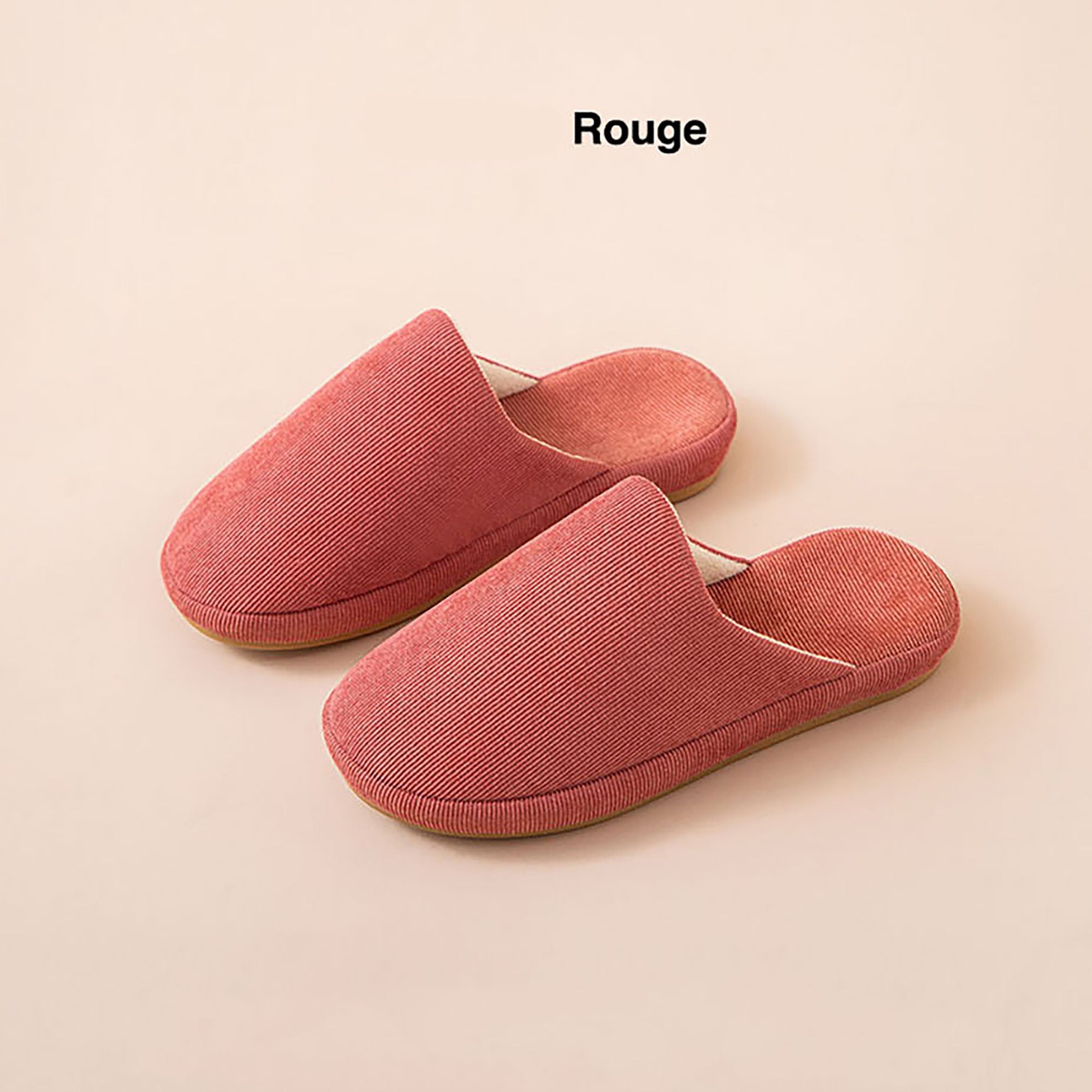 CHAUSSON en VELOUR au bout FERME