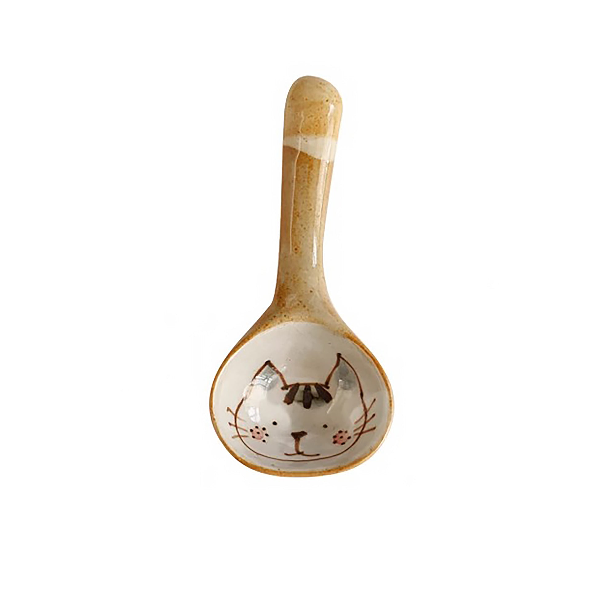 Cuillère en céramique artisanale