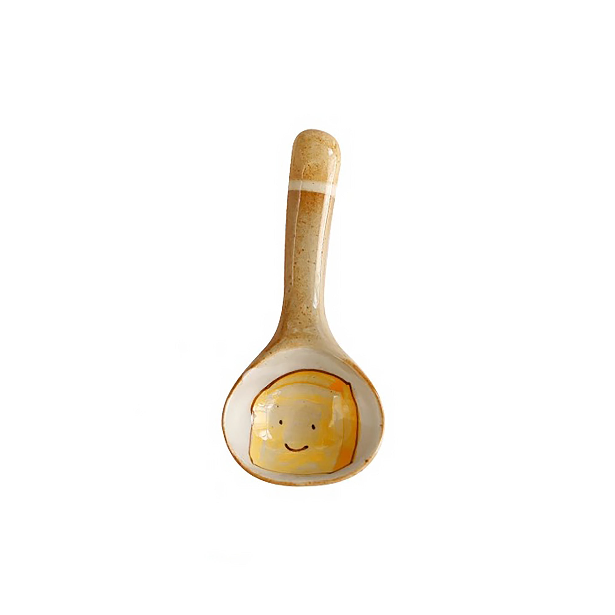 Cuillère en céramique artisanale