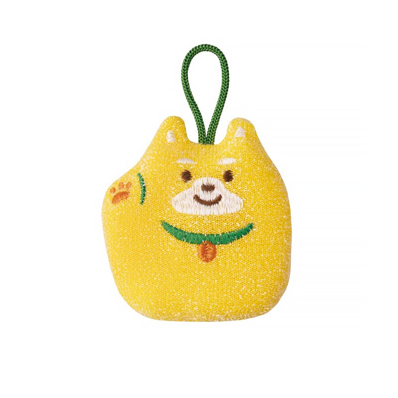 Éponge de cuisine japonaise motif porte-bonheur 