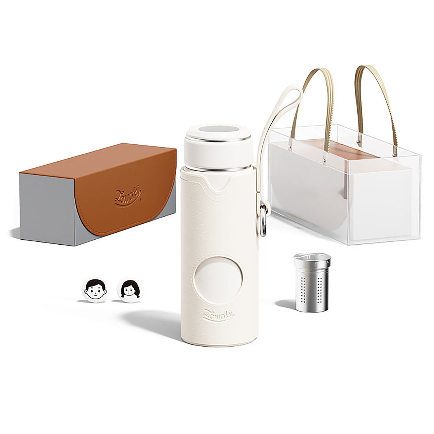 Bouteille Isotherme avec Double Infuseur du thé