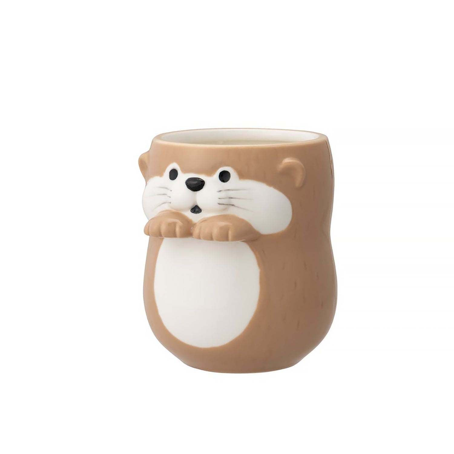 Tasse Yunomi en céramique en forme de loutre