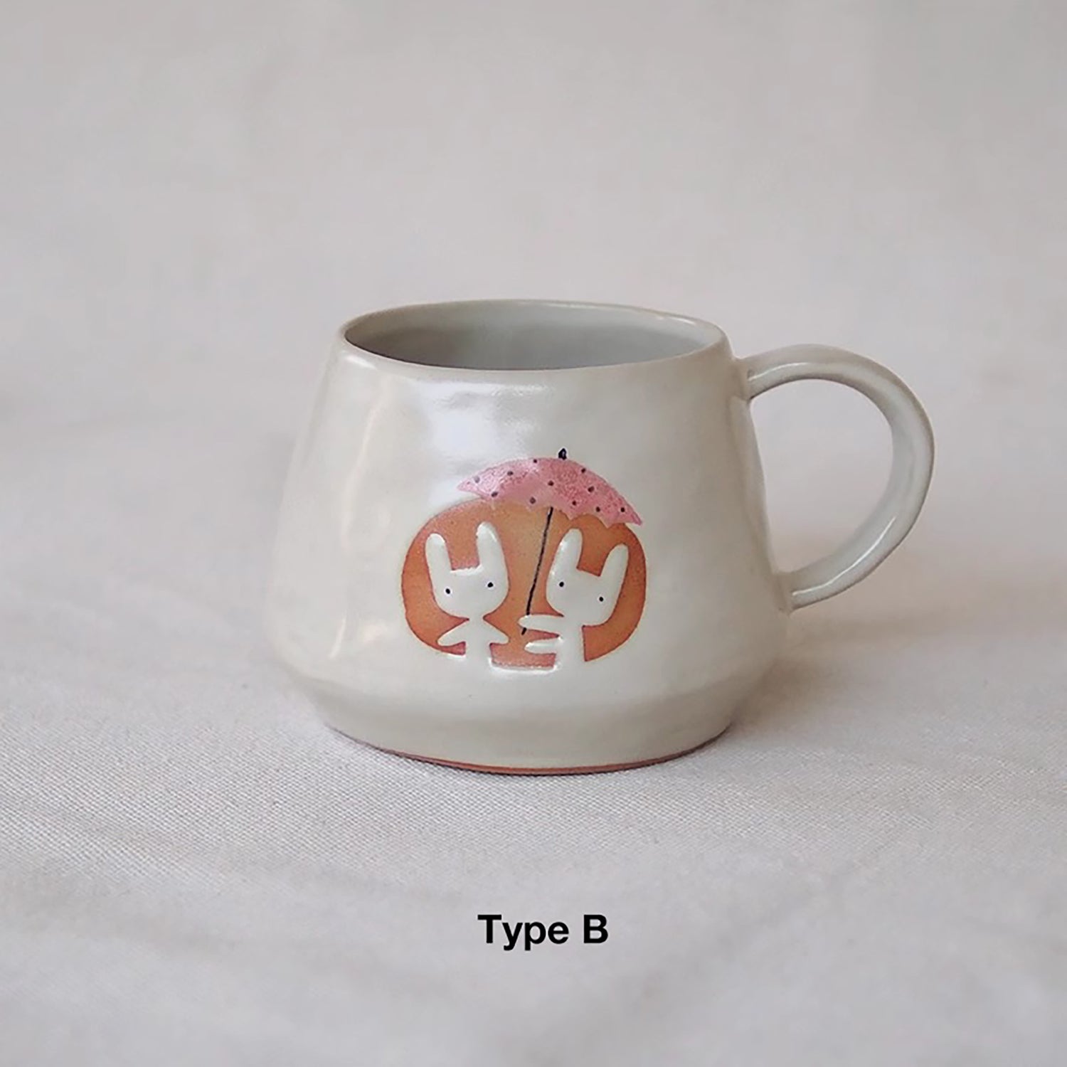 Mug en Céramique avec motif &quot;Amitié des Petits Lapins&quot;