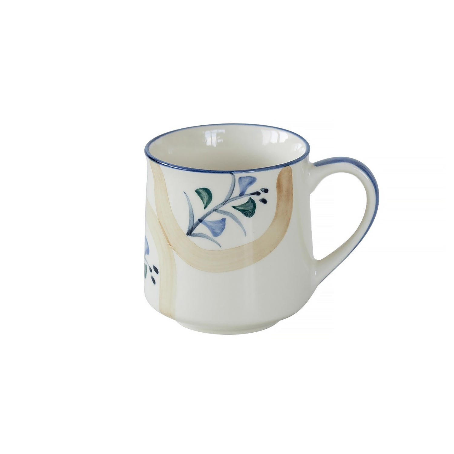 Mug en céramique Minoyaki peint à la main