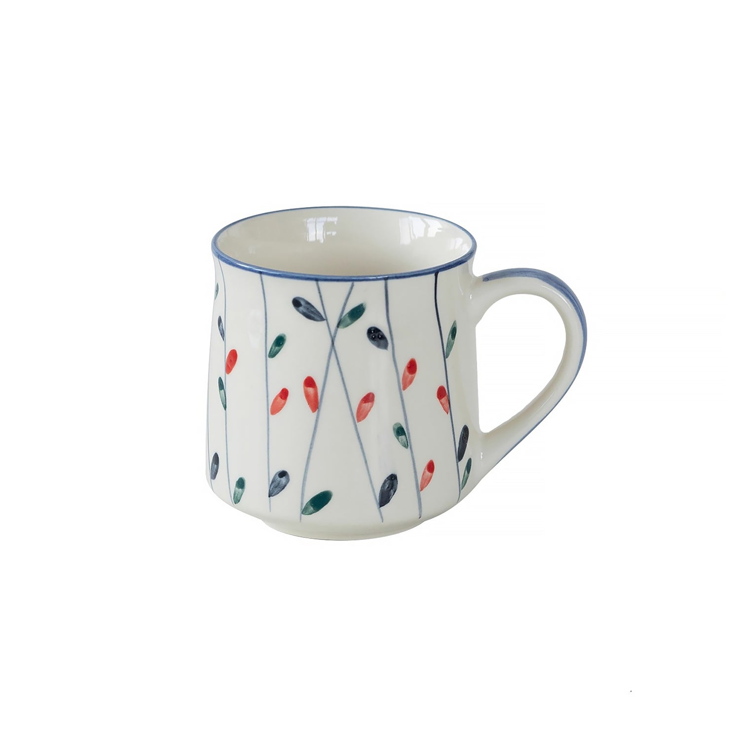 Mug en céramique Minoyaki peint à la main