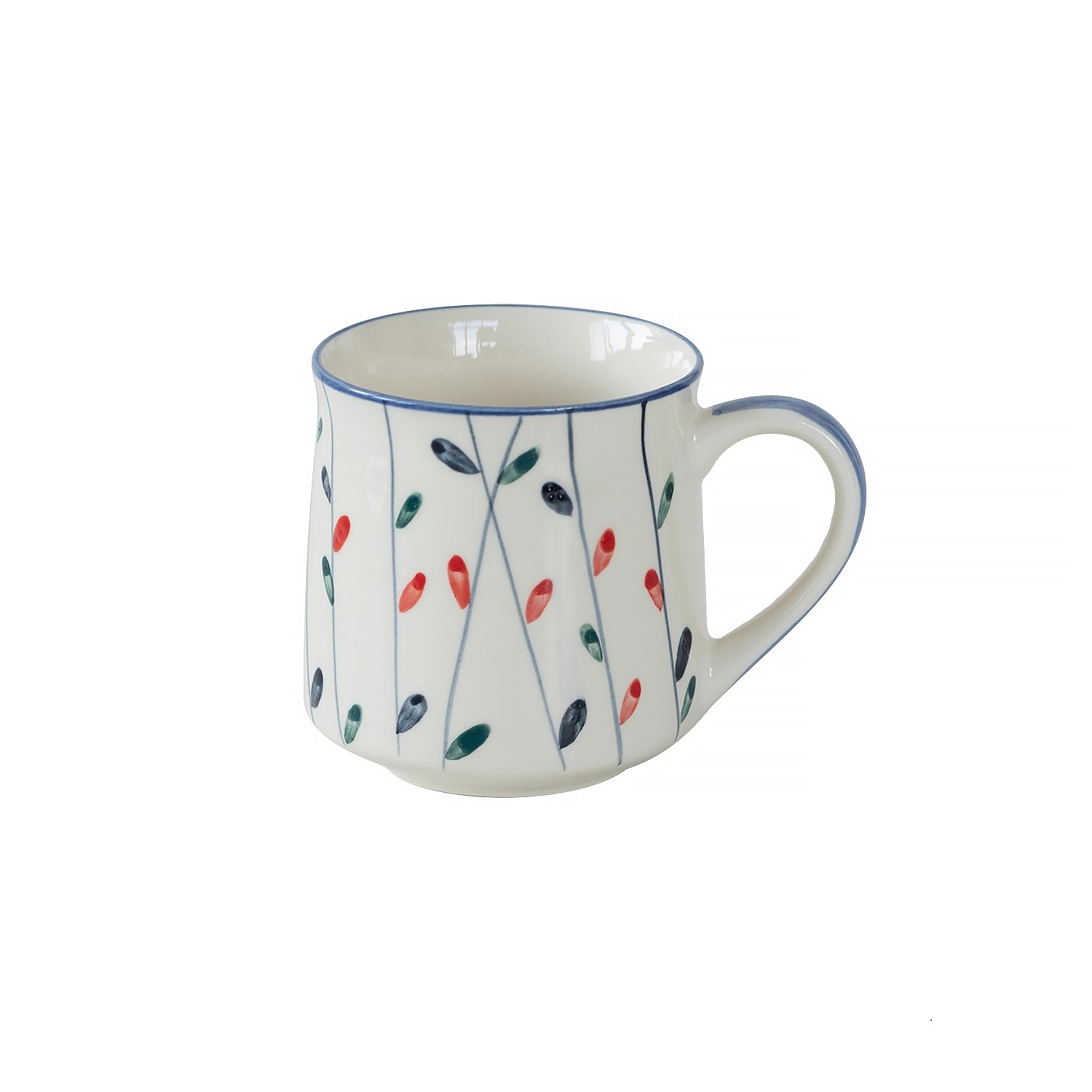 Mug en céramique Minoyaki peint à la main