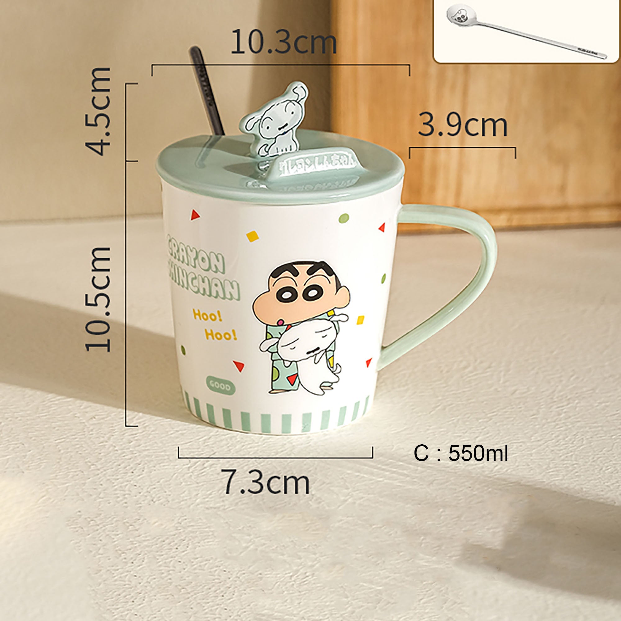 MUG MUL-FONCTION avec motif SHINCHAN