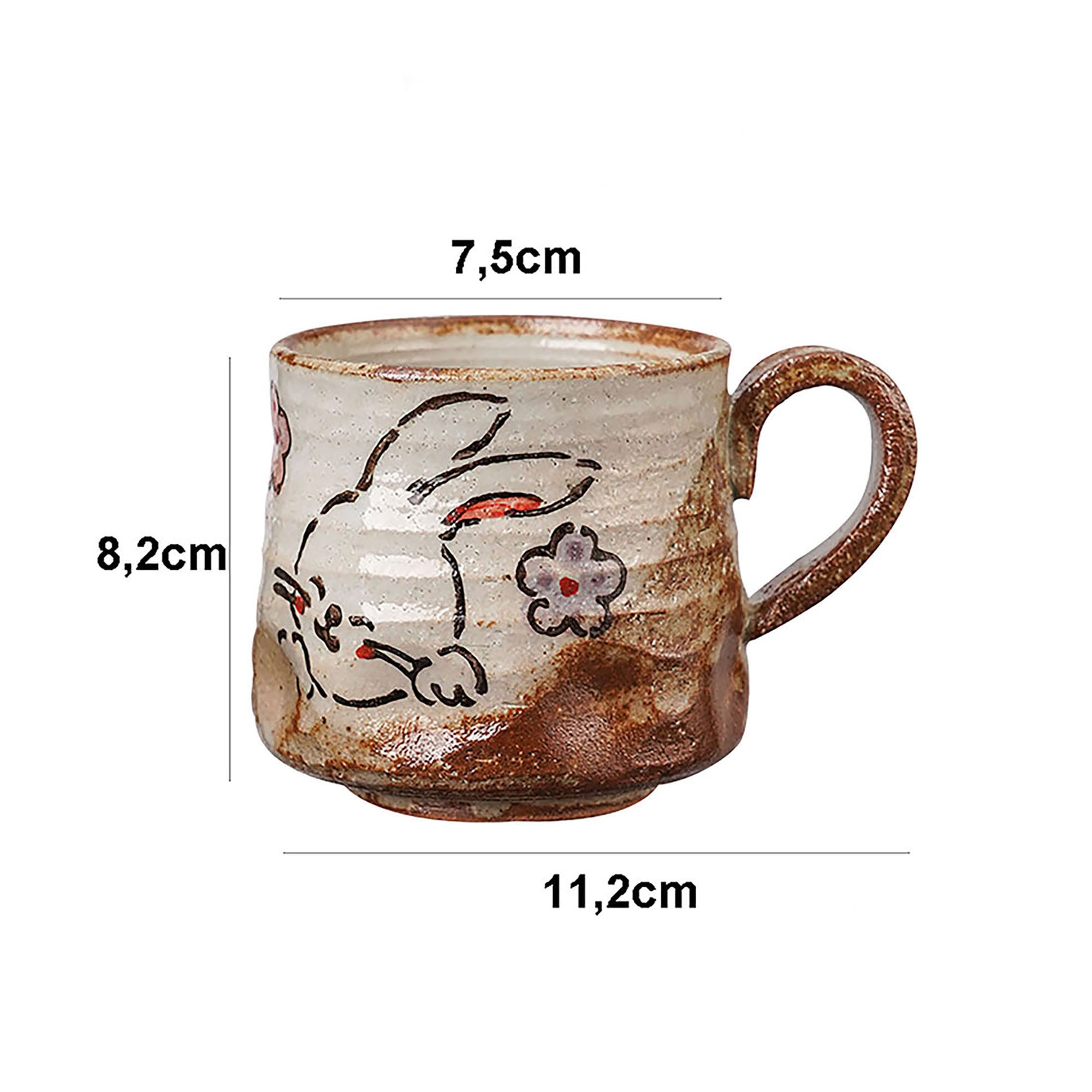 Mug café Seto-yaki