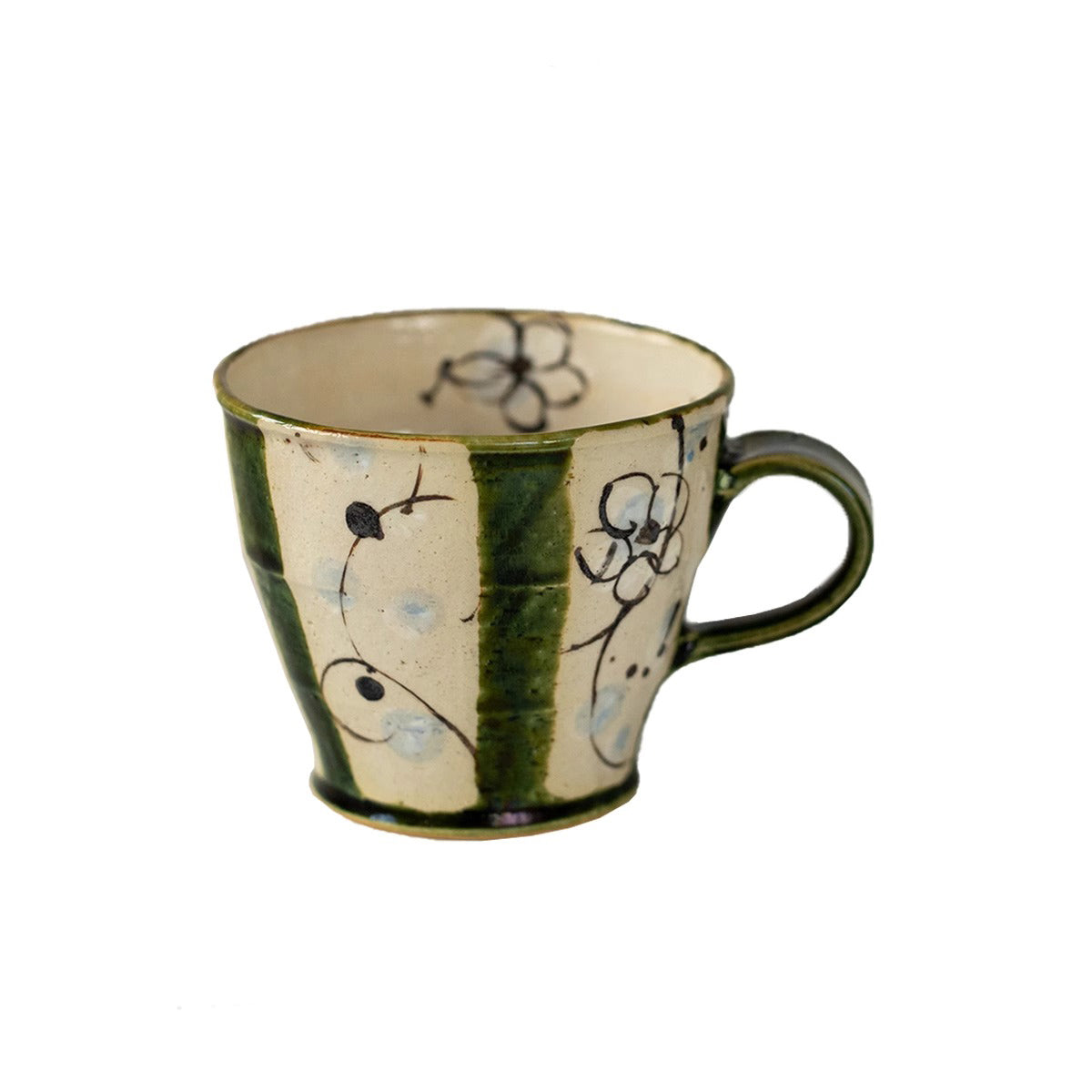 Mug en grès Seto-yaki