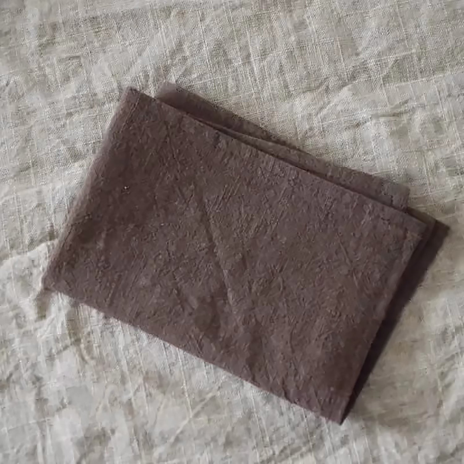 Nappe en lin lavé style vintage japonais