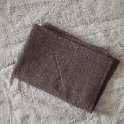 Nappe en lin lavé style vintage japonais