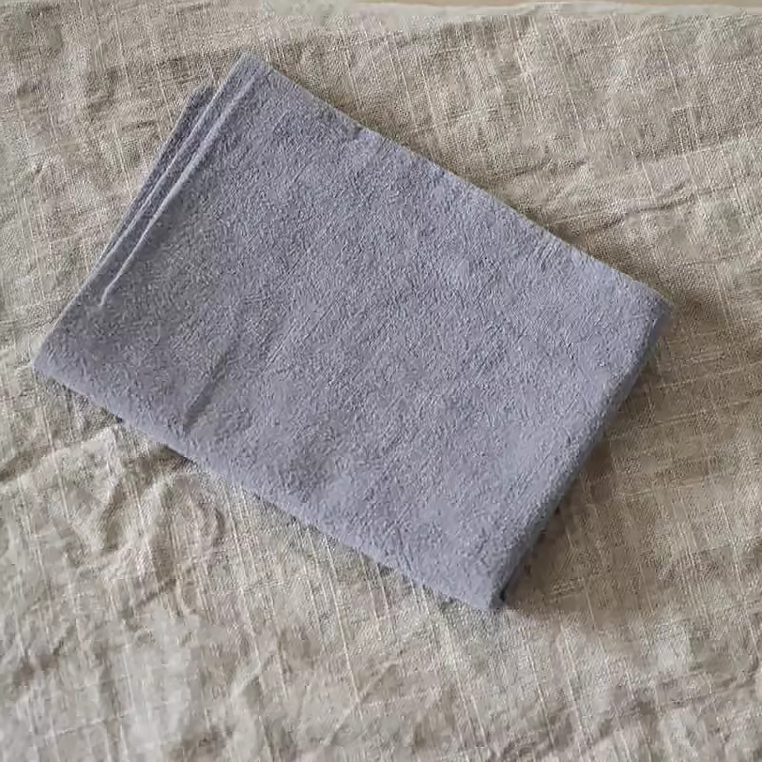 Nappe en lin lavé style vintage japonais