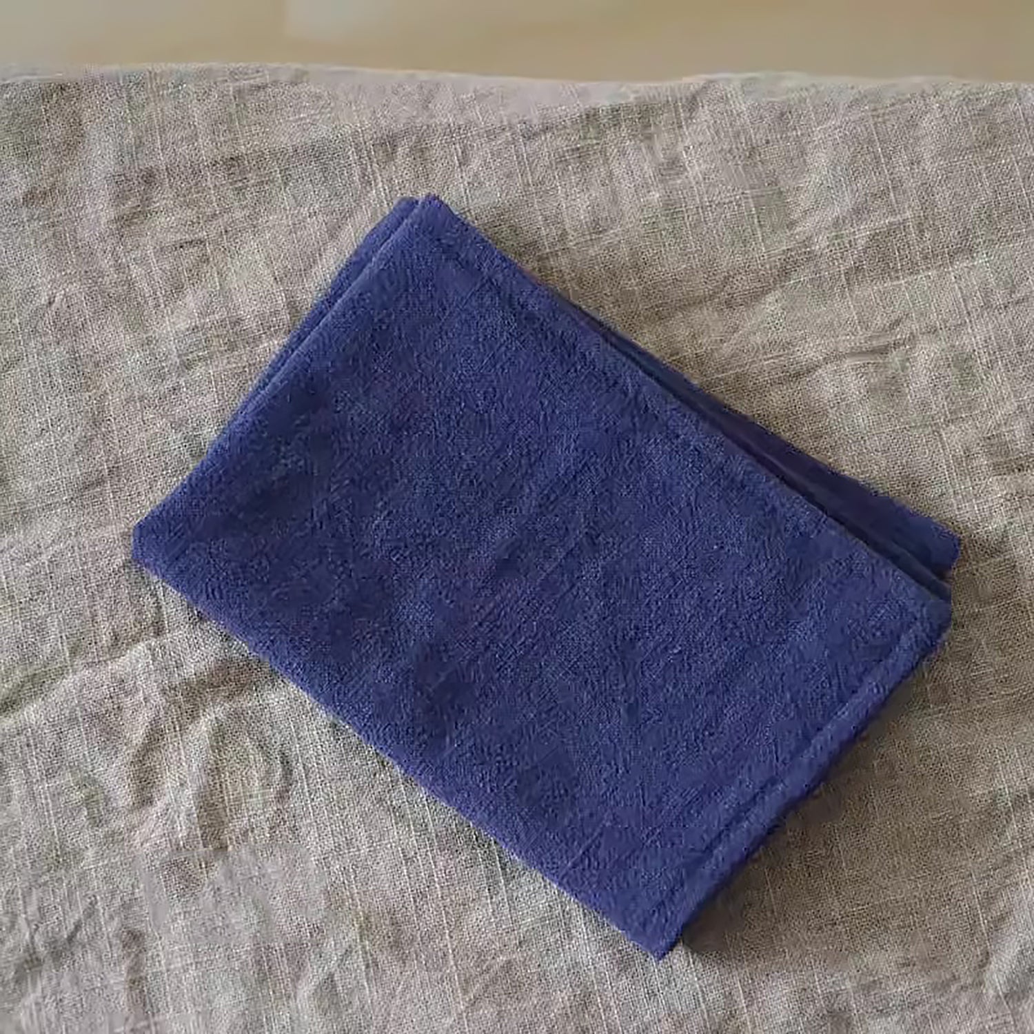 Nappe en lin lavé style vintage japonais