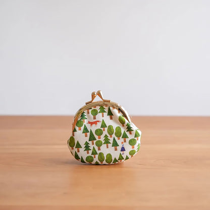 Pochette à fermoir illustrée par Nishi Shuku