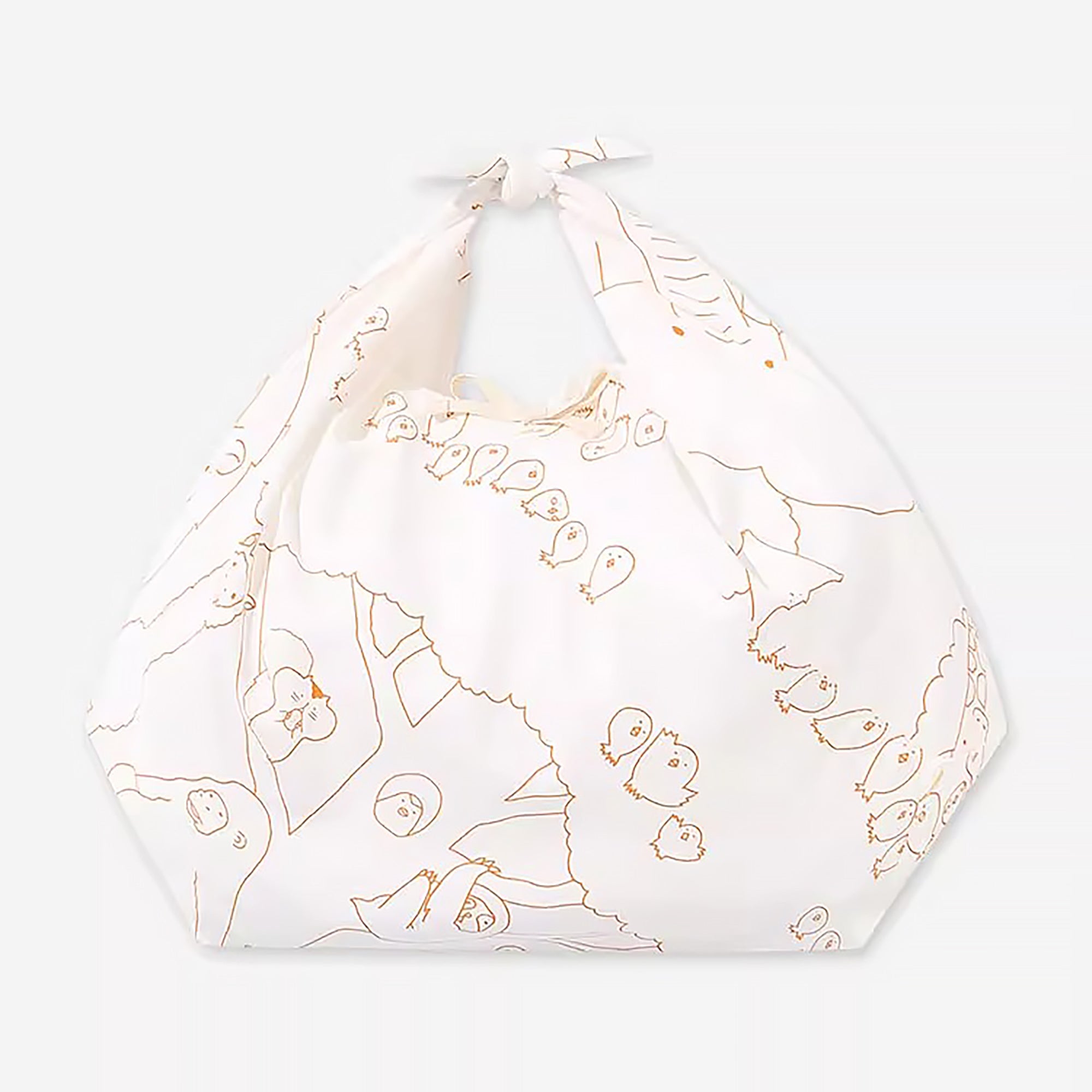 Sac à bento style furoshiki japonais en coton