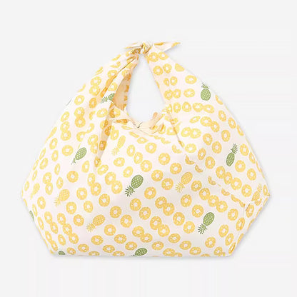 Sac à bento style furoshiki japonais en coton