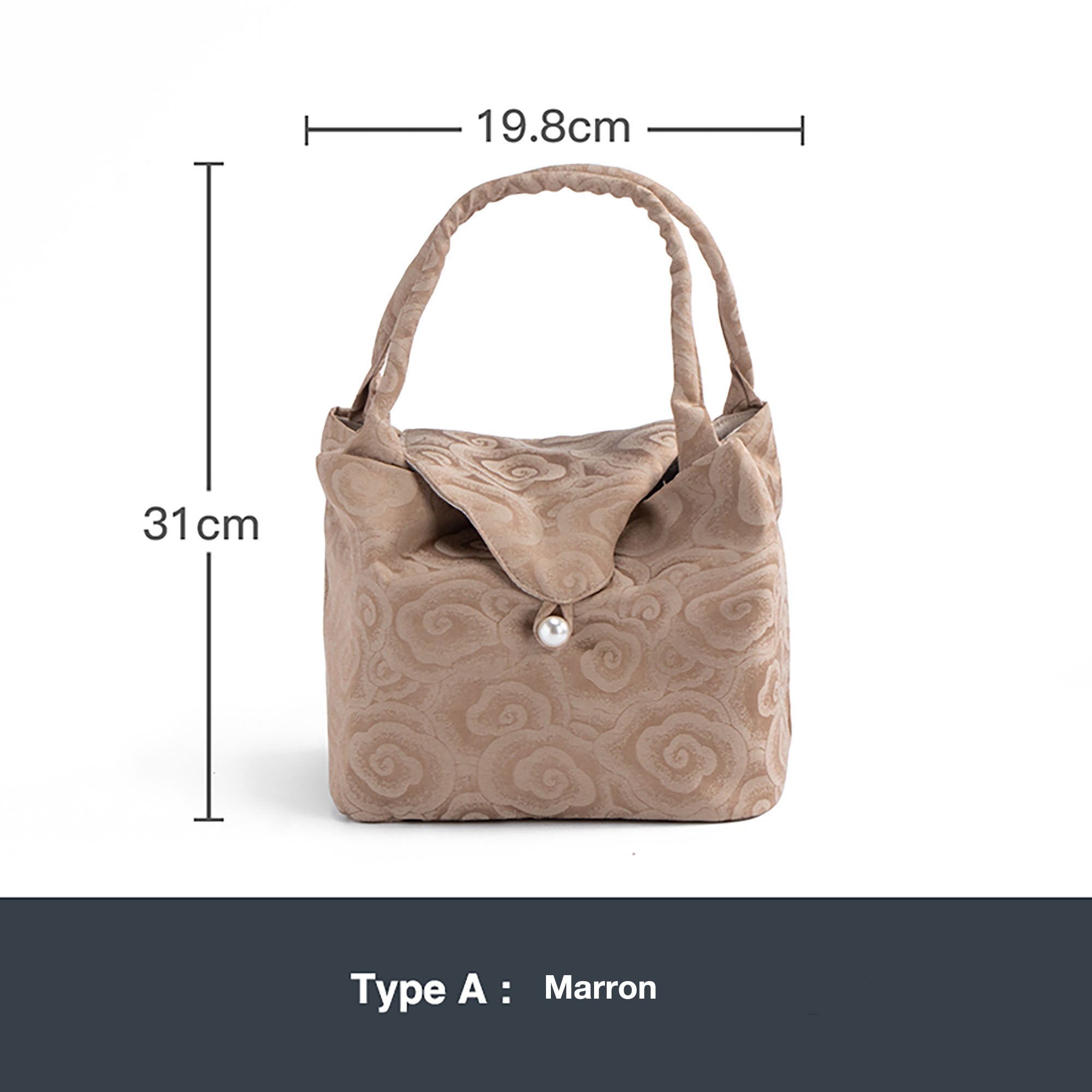 Sac de rangement pour Thé avec Compartiments avec motif nuage