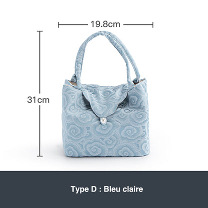 Sac de rangement pour Thé avec Compartiments avec motif nuage