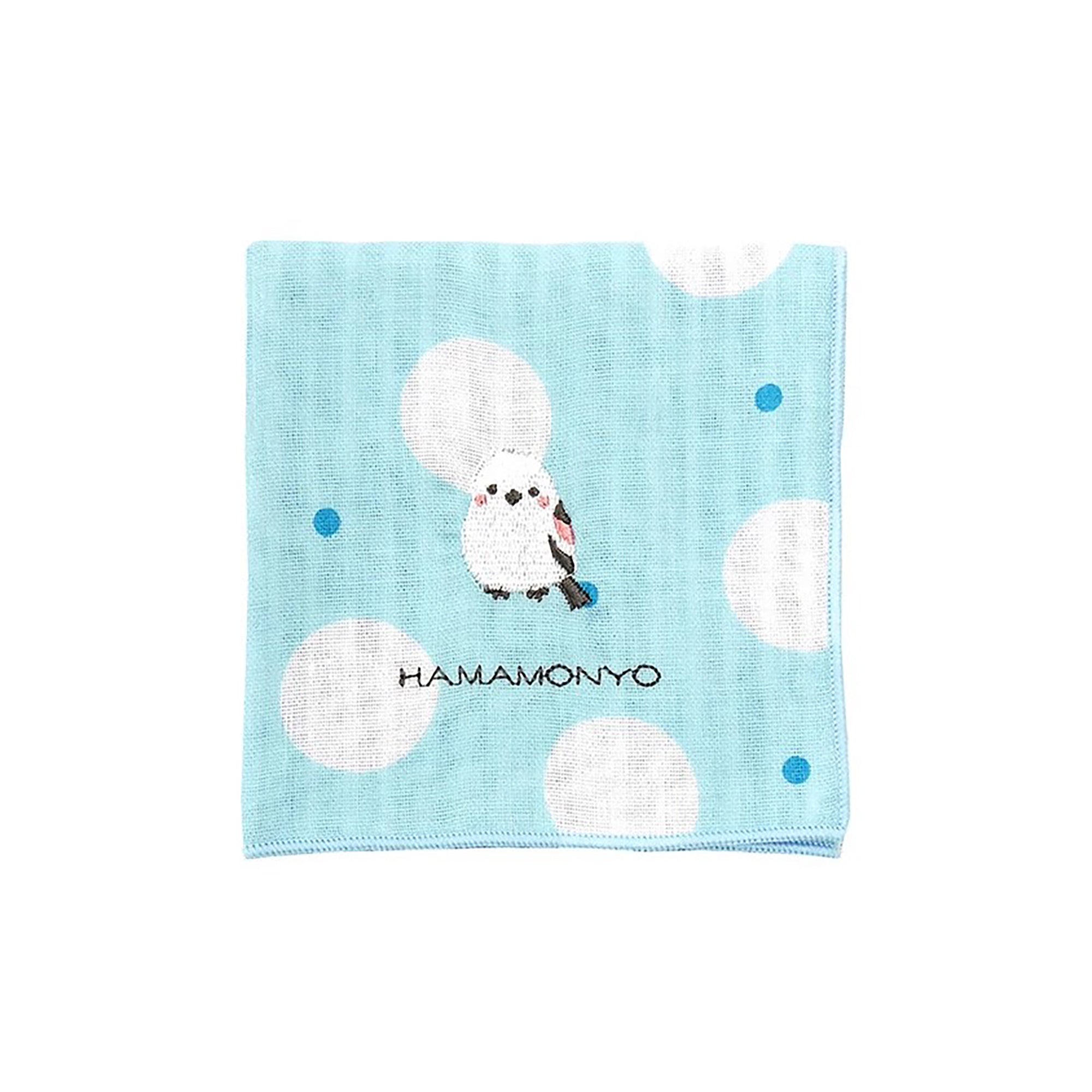 Serviette en coton brodé Hamamonyo
