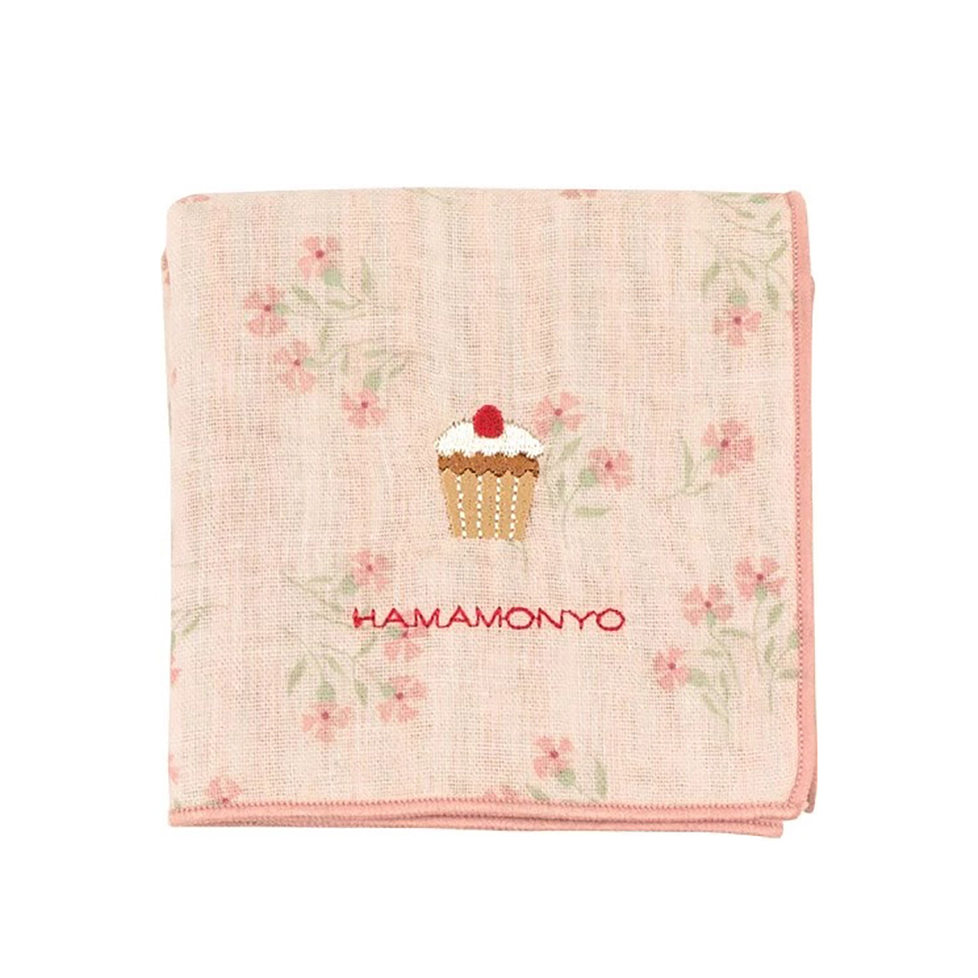 Serviette en coton brodé Hamamonyo