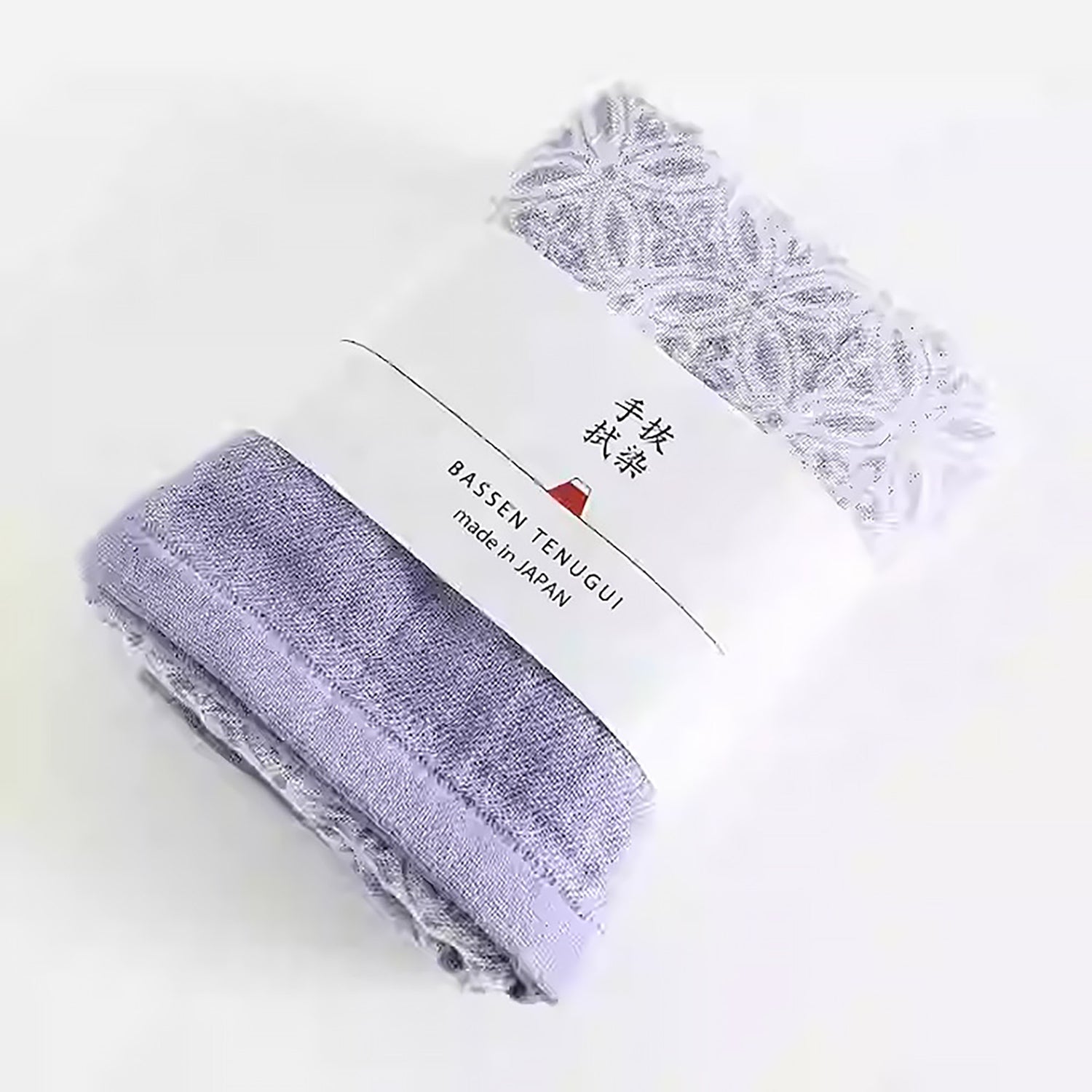 Serviette japonaise teinte à la main de Bassen Hankachi