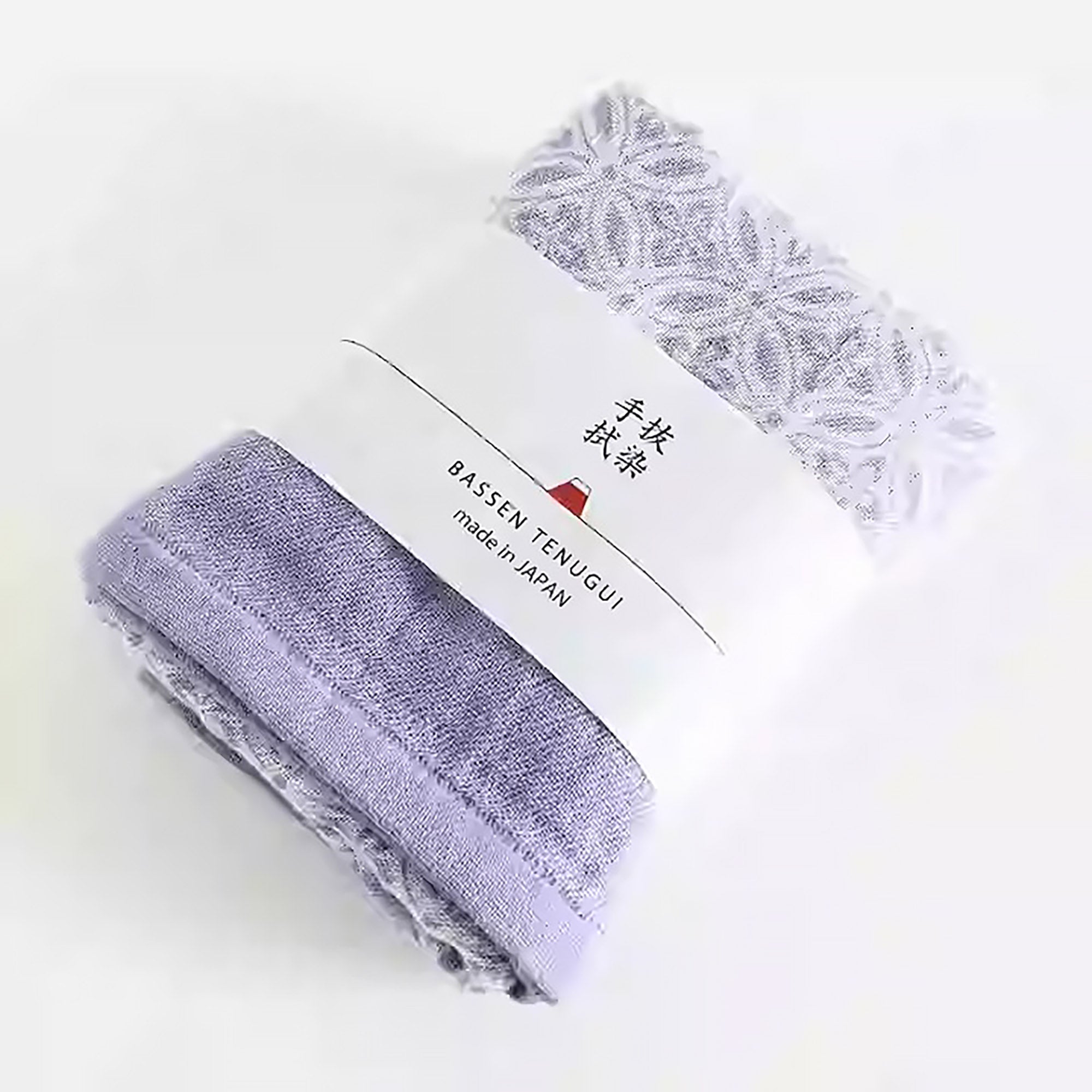 Serviette japonaise teinte à la main de Bassen Hankachi