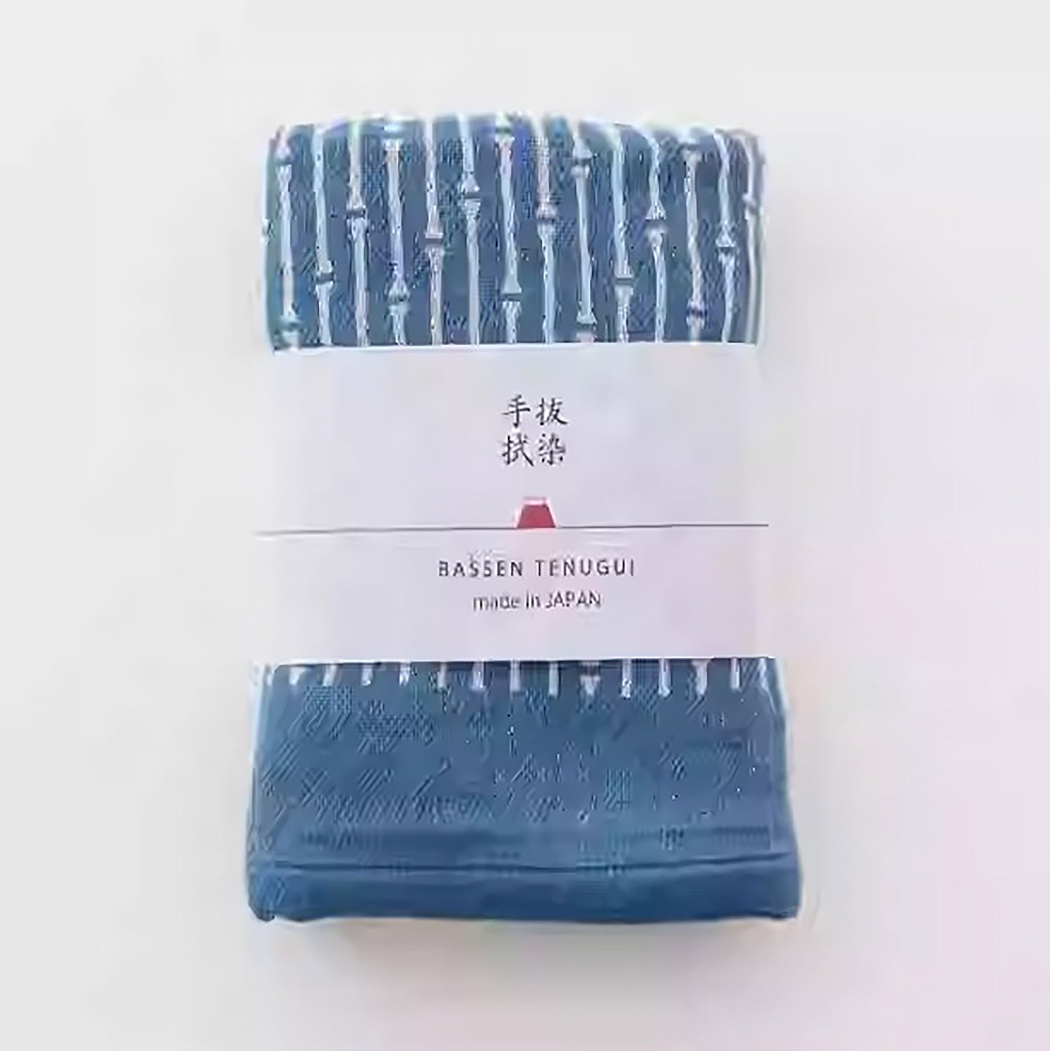 Serviette japonaise teinte à la main de Bassen Hankachi