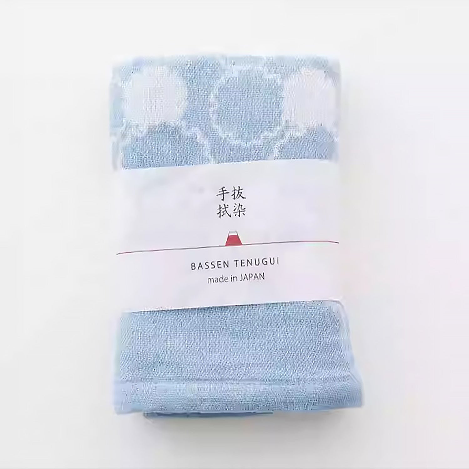 Serviette japonaise teinte à la main de Bassen Hankachi