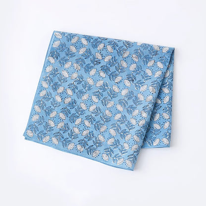 Serviette japonaise en coton imprimé à la main 