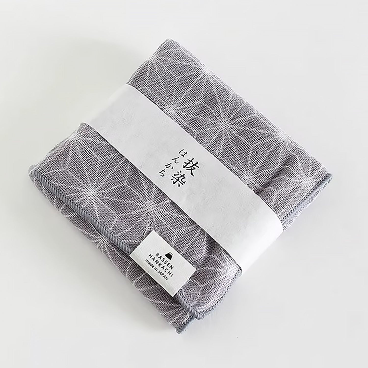 Serviette japonaise teinte à la main de Bassen Hankachi